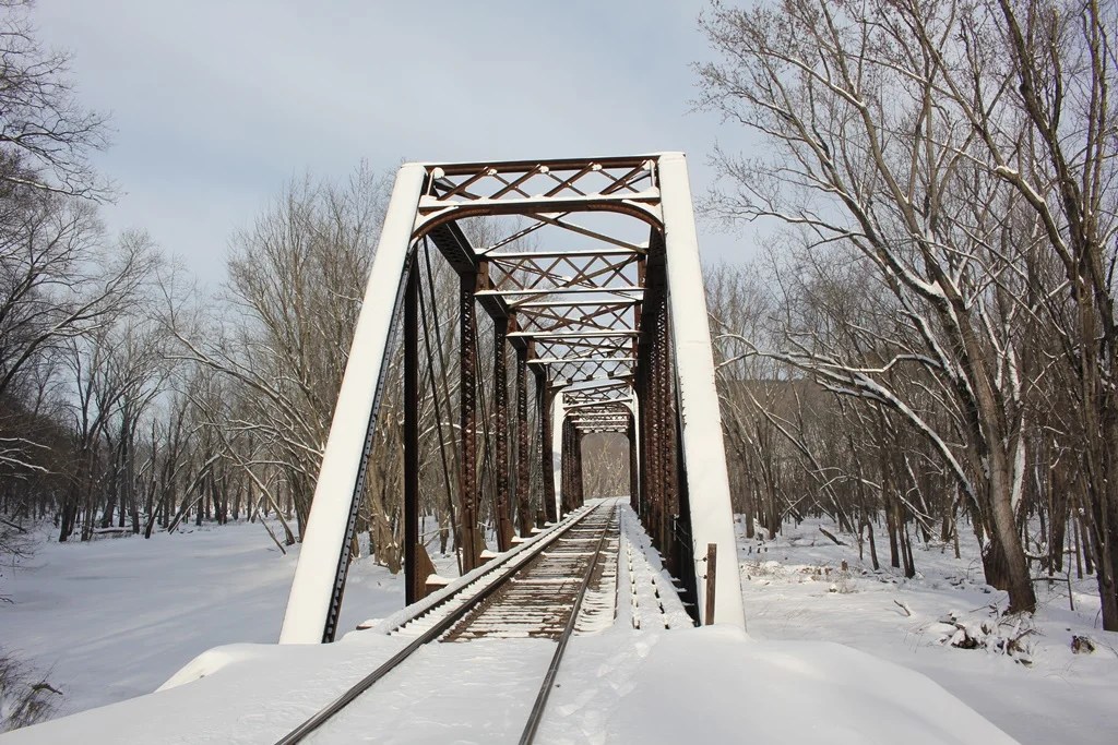 DM&E Paint Creek Bridge